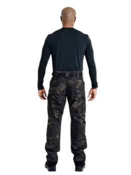 CALÇA TÁTICA PLATOON  ULTIMATE WARSKIN BLACK - INVICTUS