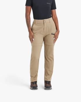 CALÇA CONVERSÍVEL ATLAS FEMININA CÁQUI - GALÁPAGOS