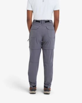 CALÇA CONVERSÍVEL ATLAS FEMININA CINZA - GALÁPAGOS