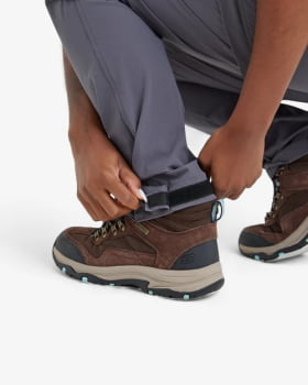 CALÇA CONVERSÍVEL ATLAS FEMININA CINZA - GALÁPAGOS