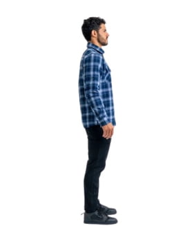 CAMISA LUMBERJACK RELIEF AZUL INVICTUS