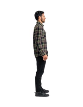 CAMISA LUMBERJACK RELIEF VERDE INVICTUS