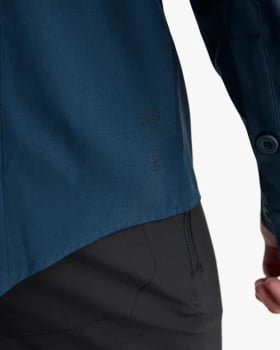 CAMISA TÉCNICA DEFENDER UV50+ MASCULINA AZUL MARINHO - GALÁPAGOS