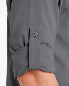 CAMISA TÉCNICA DEFENDER UV50+ MASCULINA CHUMBO - GALÁPAGOS