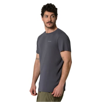 CAMISETA MANGA CURTA NEBLINA MASCULINA CINZA - COLUMBIA