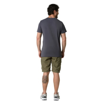 CAMISETA MANGA CURTA NEBLINA MASCULINA CINZA - COLUMBIA