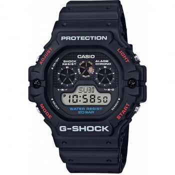 RELÓGIO G-SHOCK DW-5900-1DR - CASIO