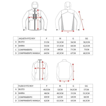JAQUETA ANORAK IMPERMEÁVEL 3X1 FITZ ROY FEMININA OFF WHITE - KAILASH