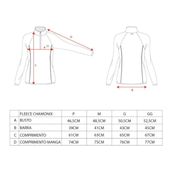 JAQUETA FLEECE CHAMONIX X-LITE FEMININA CINZA - KAILASH