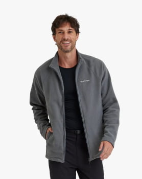 JAQUETA FLEECE KATHMANDU 2.0 MASCULINA CINZA - GALAPAGOS JAQUETA FLEECE KATHMANDU 2.0 MASCULINA CINZA - GALAPAGOS