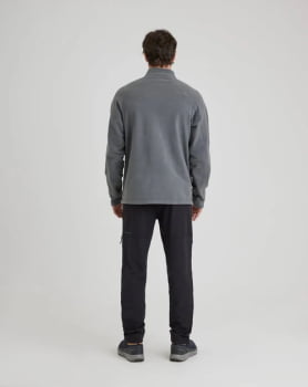 JAQUETA FLEECE KATHMANDU 2.0 MASCULINA CINZA - GALAPAGOS