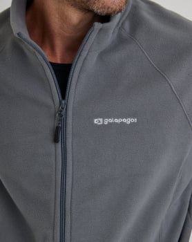 JAQUETA FLEECE KATHMANDU 2.0 MASCULINA CINZA - GALAPAGOS