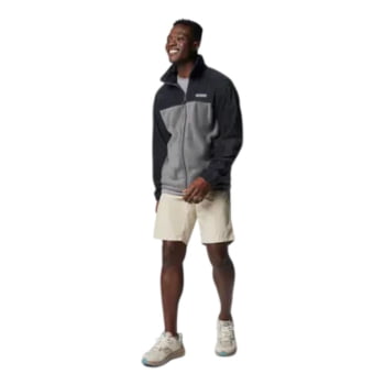 JAQUETA FLEECE STEENS MOUNTAIN FULL ZIP PRETA COLUMBIA