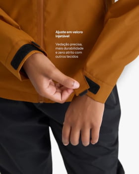 JAQUETA IMPERMEÁVEL DARWIN HEAT FEMININA TERRACOTA - GALÁPAGOS