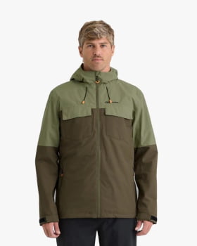 JAQUETA IMPERMEÁVEL DARWIN HEAT MASCULINA VERDE - GALÁPAGOS
