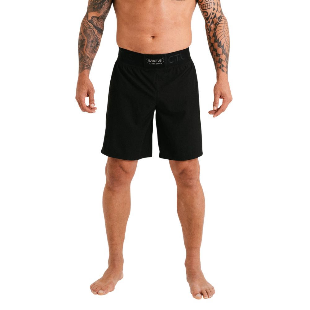BERMUDA TRAINNING FIGHT MASCULINA PRETA - INVICTUS