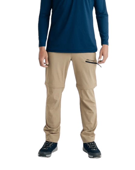 CALÇA CONVERSÍVEL ATLAS MASCULINA CAQUI - GALÁPAGOS