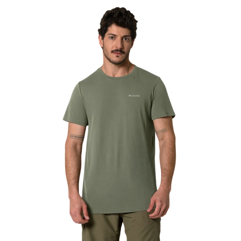 CAMISETA MANGA CURTA NEBLINA MASCULINA CYPRESS - COLUMBIA