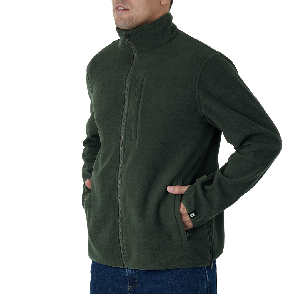 JAQUETA FLEECE NEW BLIZZARD VERDE - INVICTUS