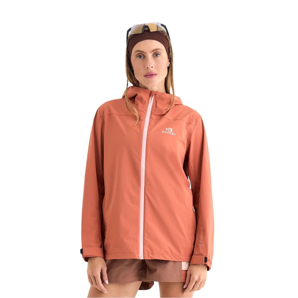 JAQUETA IMPERMEÁVEL DARWIN LIGHT FREEZE FEMININA TERRACOTA - GALAPAGOS